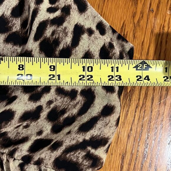 Torrid Leopard Print Asymmetrical Dress Size 3. - Picture 6 of 6